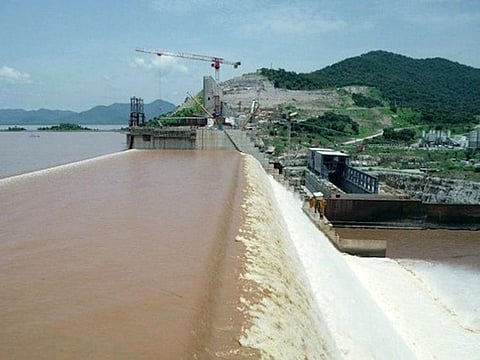 The Grand Ethiopian Renaissance Dam (GERD).