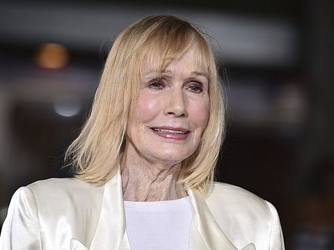 Sally Kellerman arrives at the premiere of "The Danish Girl" at Regency Village Theatre on Saturday, November 21, 2015, in Los Angeles.