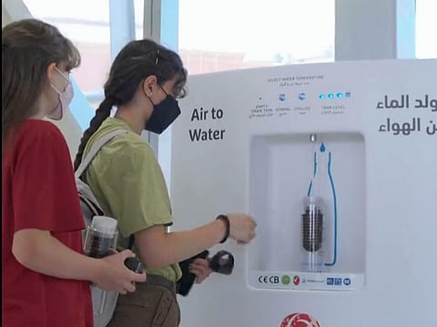 Innovative water refilling stations have been put in place at Dubai Metro links and inside shopping malls, in support of the ‘Dubai Can’ initiative