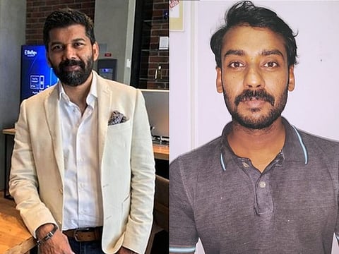 Tuan (left) and Muhammed, two of the winners in the latest Mahzooz draw.