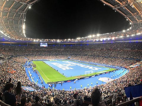 The 2022 Champions League final will be played at the Stade de France in Paris after Russia was stripped of the match following the nation's invasion of Ukraine.
