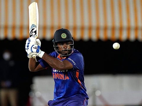 Sanju Samson was severe on Sri Lankan pace bowler Lahiru Kumara when he came back for the second spell in Dharamshala.