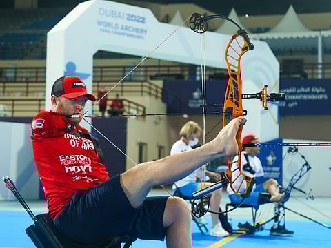 Stutzman led from start to finish saving his best for the final end.