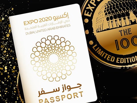 Only visitors who have at least 100 stamps in their yellow Expo passport are eligible.
