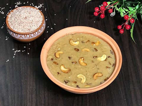 Guide to making Ari Payasam or rice pudding