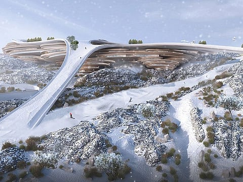 TROJENA will feature six districts: Gateway, Discover, Valley, Explore, Relax and Fun.