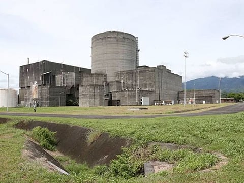 A view of the mothballed Bataan Nuclear Power Plant in the Philippines.