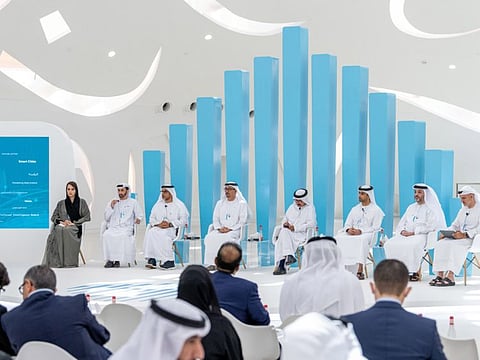 World Government Summit announces key partners at the pre-event dialogue held at the Museum of the Future in Dubai on Monday..
