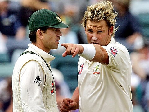 Ricky Ponting and Shane Warne