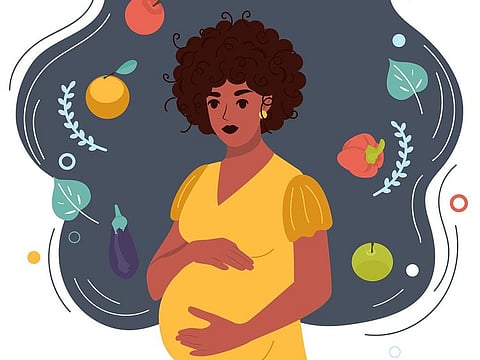 A pregnant woman's diet has a long-term impact on her kids.