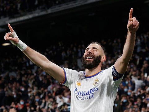 Real Madrid's Karim Benzema.