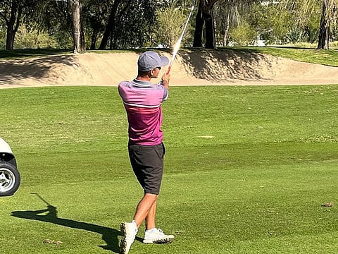 James Nash of Trump International Golf Club is one of the favourites of Abu Dhabi Golf Club Men’s Open this weekend.