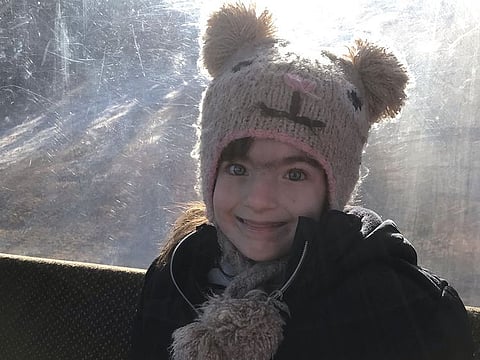 Hasti is a happy, bubbly child with a tough illness.