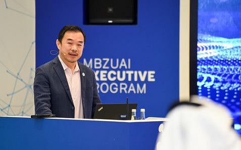 The second edition of the programme will be taught by global AI leaders, including MBZUAI president professor Eric Xing (above).