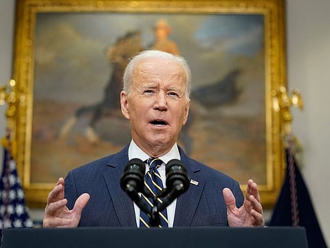 US President Joe Biden