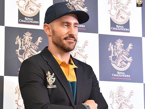 Faf du Plessis, the new RCB captain, had been in ominous form in the first game but had to finish on the losing side.