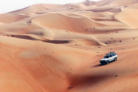 Picture from the Liwa desert