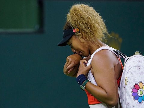 Osaka crashes out 6-0, 6-4 to Veronika Kudermetova in the second round of the BNP Paribas Open