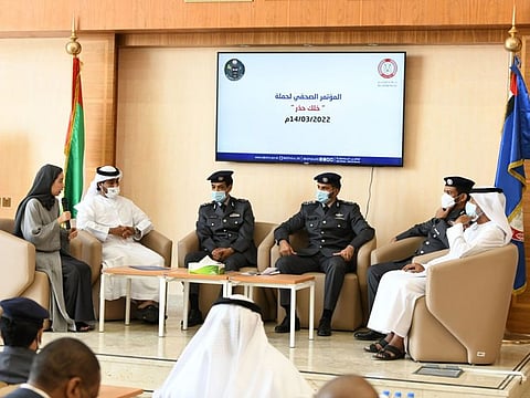 Abu Dhabi Police officials during a media briefing on Monday urge greater vigilance against cybercrimes.
