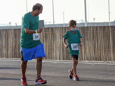 The 'At Your Own Pace run' offers something in it for all members of the community, irrespective of age, gender and physical abilities.