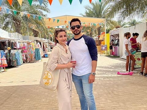 Soha Ali Khan and Kunal Kemmu in Dubai
