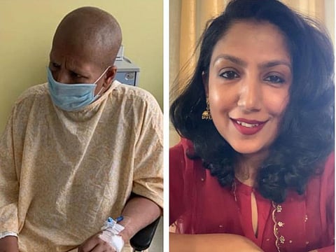 Aditi Mittal two years ago (left) and today.