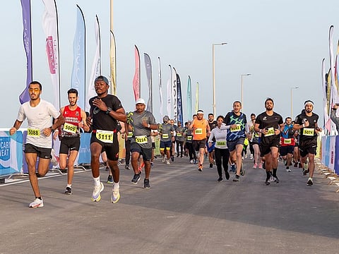 The 'At Your Own Pace’ Run by Ma’an attracted over 300 participants from diverse nationalities and age groups.