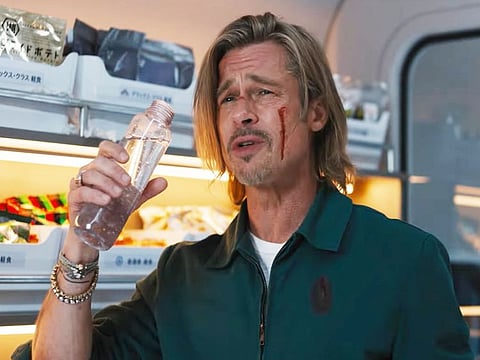 Brad Pitt in the 'Bullet Train'