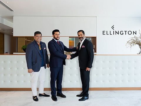 Ahid Shaikh Mohammed, Chairman, Deja Vu Real Estate Brokerage, Abdul Razeq Abdul Ahad, President & CEO, Asem Holdings LTD, and Nitin Bhatnagar, Co-Founder & President, Ellington Properties.