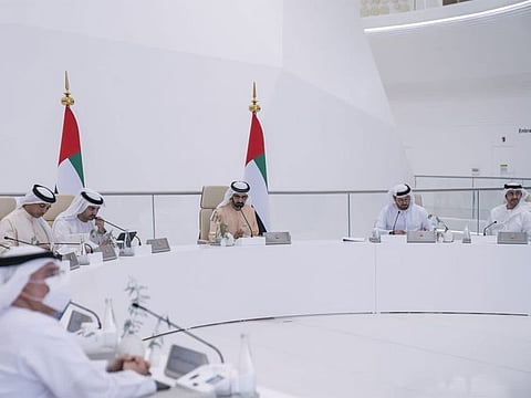 Strategies on the UAE Gender Balance Council were also approved at the Cabinet meeting.