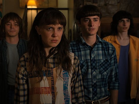 A scene from 'Stranger Things' season four