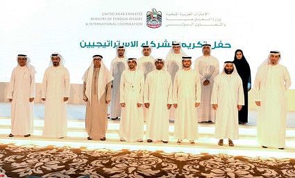 The event, held on the sidelines of the 16th UAE Ambassadors Forum, strengthens the sustainable partnership between the ministry and its partners to serve the UAE’s interests.