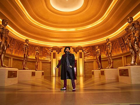 Ranveer Singh at Yas Island