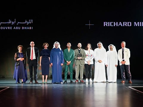 The Richard Mille Art Prize award ceremony in Abu Dhabi.
