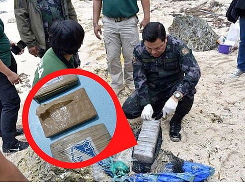 Anti-narcotics agents said at least five bricks of suspected cocaine with a street value of more than P30 million were found by local fishermen floating off the waters of Cagayan province in northern Philippines..