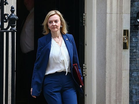 "I do want to accept responsibility and say sorry for the mistakes that have been made," embattled UK Prime Minister Liz Truss said.