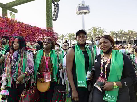 Volunteers Celebration at Jubilee Stage, Expo 2020 Dubai on Sunday.