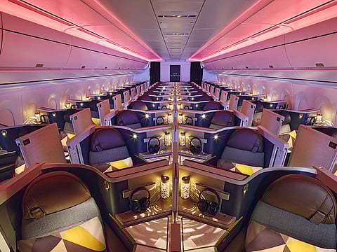 Etihad Airways A350-1000 scales up the sheer experience of flying by a few notches. The airline has five of these in its fleet, and 12 may join soon.