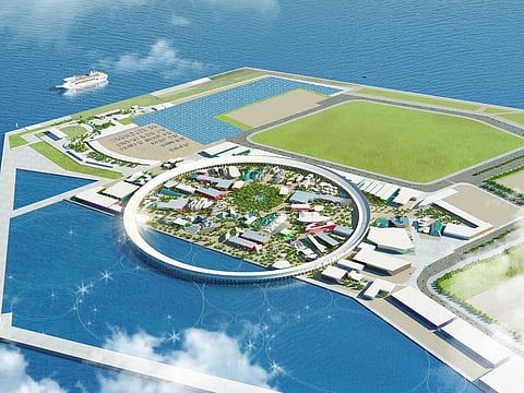 Masterplan of Expo 2025 site
