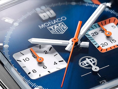 The Monaco Gulf Special Edition is an ode to the iconic racing livery.
