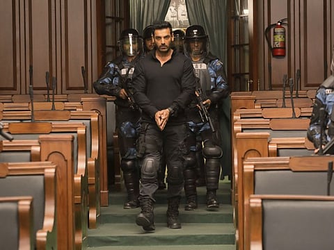 A still from 'Attack'.