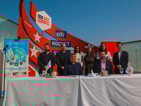 The Health Bank Global and Cedars-Sinai hosted an event at the US Pavilion at Expo 2020 Dubai to announce the collaboration