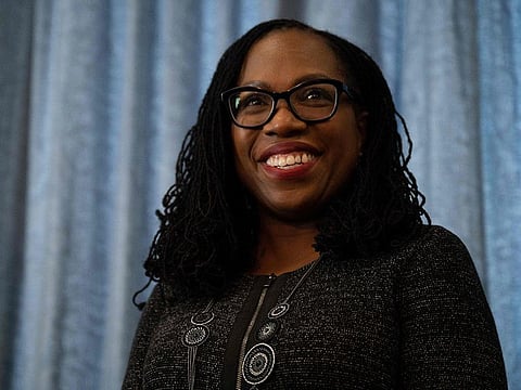 US Supreme Court candidate Judge Ketanji Brown Jackson.