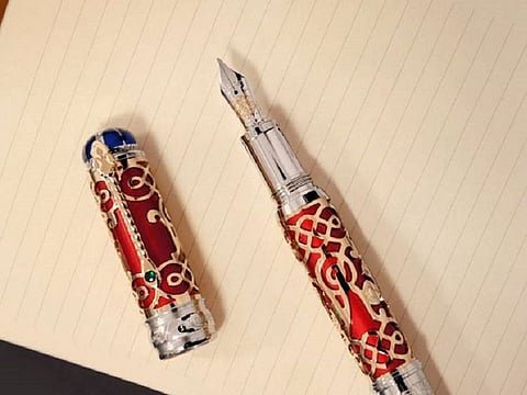 The limited edition writing instruments pay homage to cultural legacy of British royals.
