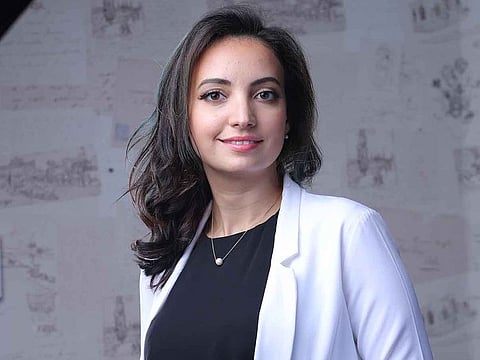 How this Slavic-Arab expat from Abu Dhabi, Nora Bens, became her own boss in the field of interior designing.