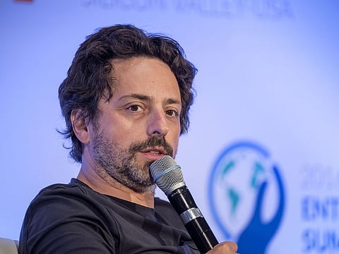 A file photo of Sergey Brin