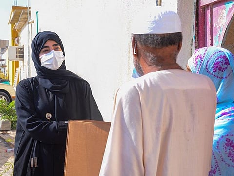As part of the ‘Ramadan Meer’ initiative, 219 needy families of the establishment’s inmates were provided with humanitarian assistance.
