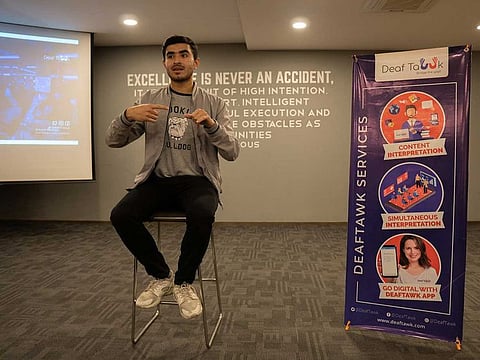 The DeafTawk app seeks to empower Pakistan’s hearing impaired community.