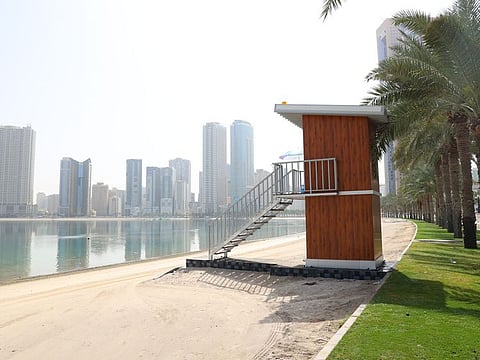 Some of the new posts are powered by solar energy and contain small air-conditioned rooms