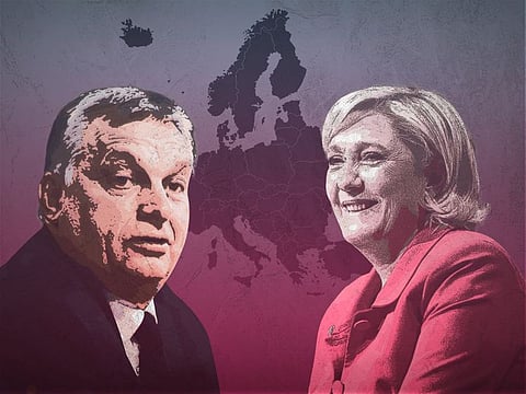 Popularity of leaders like Le Pen in France and Orban in Hungary point to a different political direction taken by continental Europe